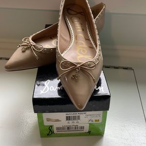 Sam Edelman Ralf nude patent 7.5 new